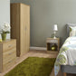 PANAMA 3 PIECE BEDROOM SET - OAK