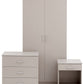 PANAMA 3 PIECE BEDROOM SET - GREY