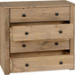 PANAMA 4 DRAWER CHEST - NATURAL WAX