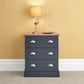 KENDAL 3 DRAWER CHEST - SLATE BLUE