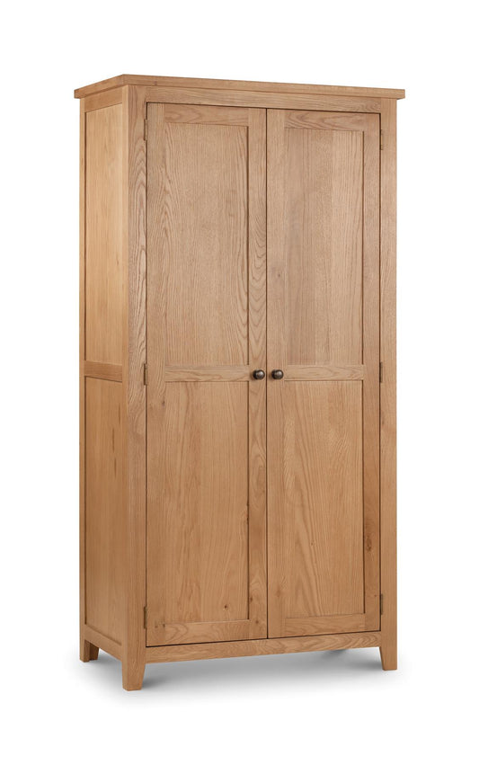 MARLBOROUGH 2 DOOR WARDROBE - OAK