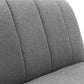 MIRO LINEN FABRIC SOFA BED - GREY