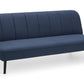 MIRO LINEN FABRIC SOFA BED - BLUE