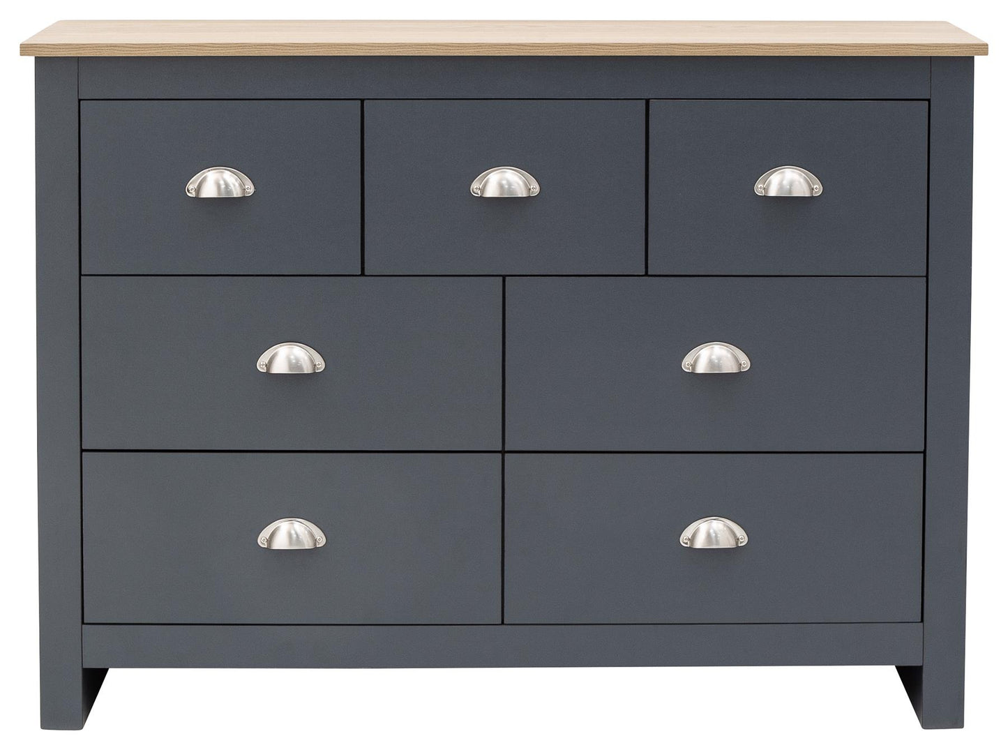 LANCASTER MERCHANT CHEST - SLATE BLUE