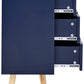 NYBORG 2+2 DRAWER CHEST - NIGHTSHADOW BLUE