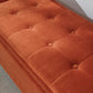 GENOA STORAGE WINDOW SEAT - RUSSET