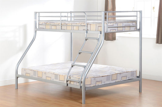 TANDI TRIPLE SLEEPER BUNK BED - SILVER