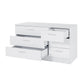 OTTAWA 3+3 DRAWER CHEST - WHITE