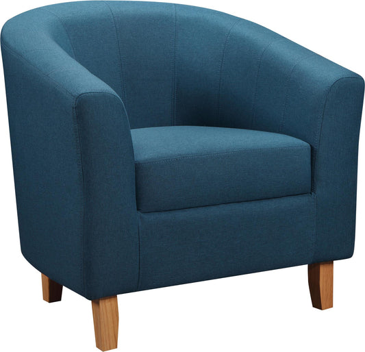 TEMPO TUB CHAIR - PETROL BLUE