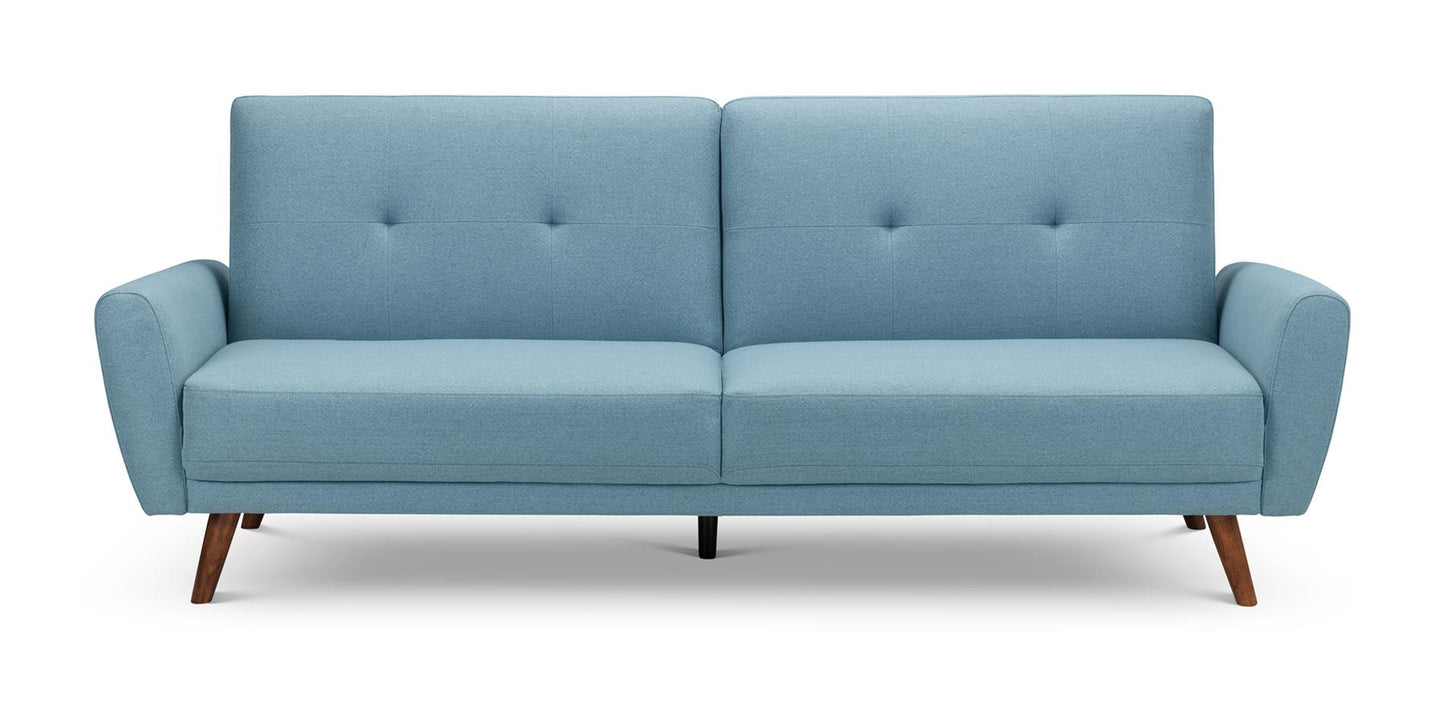 MONZA FABRIC SOFA BED - BLUE