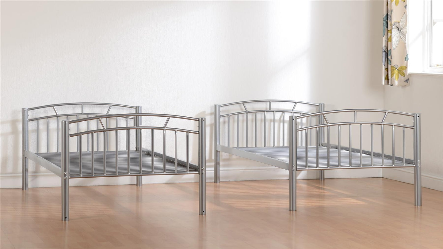 VENTURA BUNK BED - SILVER