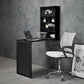 ARLO FOLDAWAY WALL DESK AND TABLE - BLACK