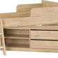 FELIX LOW SLEEPER BED - SONOMA OAK