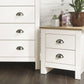 LANCASTER 3 PIECE BEDROOM SET - CREAM