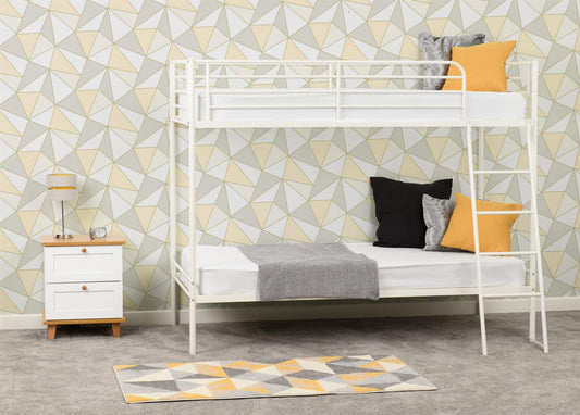 BRANDON BUNK BED - WHITE