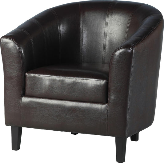 TEMPO TUB CHAIR - BROWN