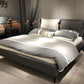 SEATTLE FABRIC BED - 5FT KING SIZE - GREY