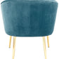 PETTINE CHAIR - TEAL