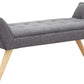 MILAN WINDOW SEAT - DARK GREY