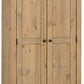 PANAMA 2 DOOR WARDROBE - NATURAL WAX