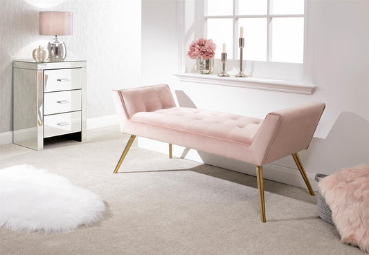 TURIN WINDOW SEAT - BLUSH PINK