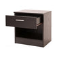 PAIR OF OTTAWA BEDSIDE TABLES - BLACK