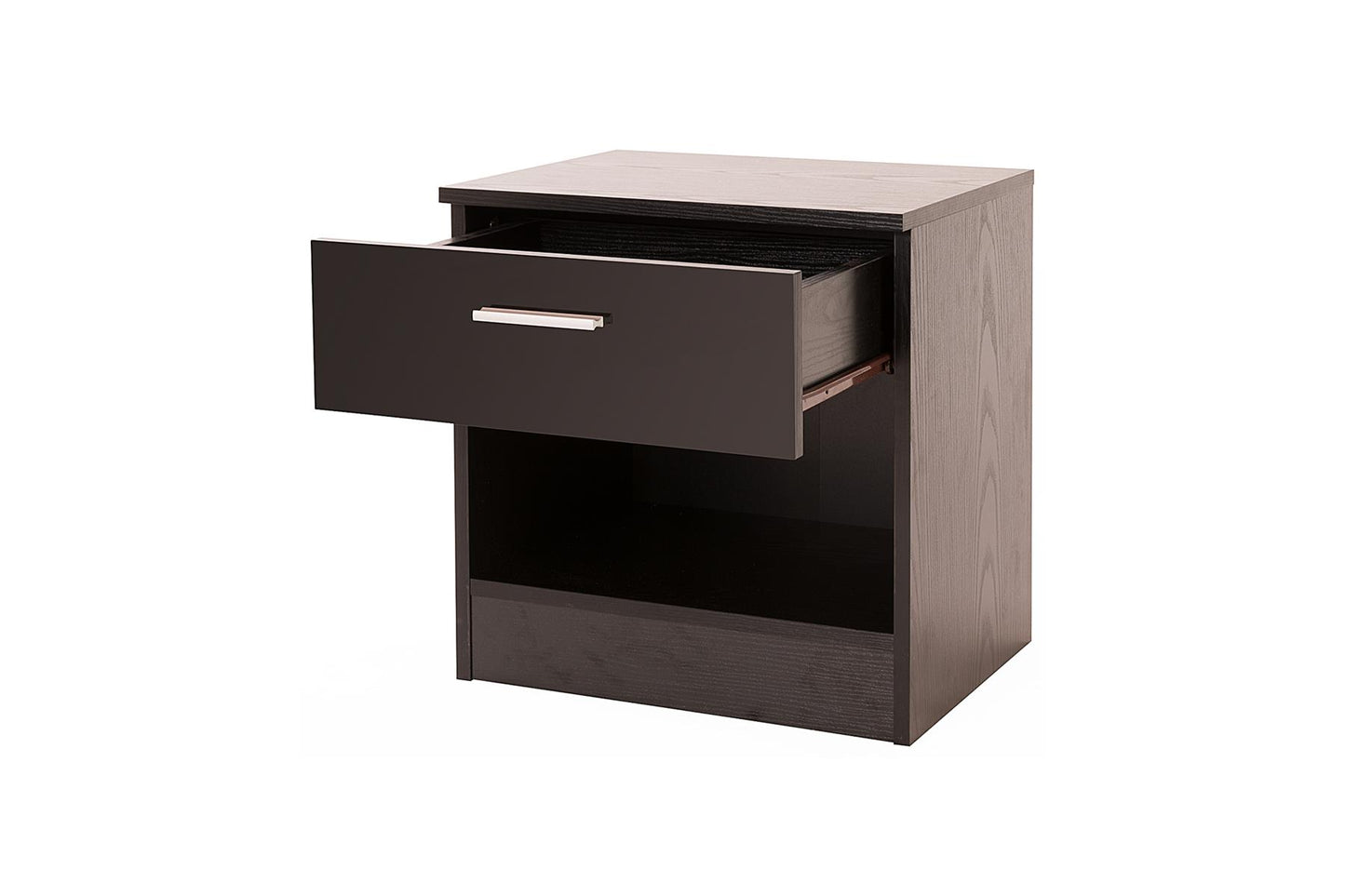 PAIR OF OTTAWA BEDSIDE TABLES - BLACK