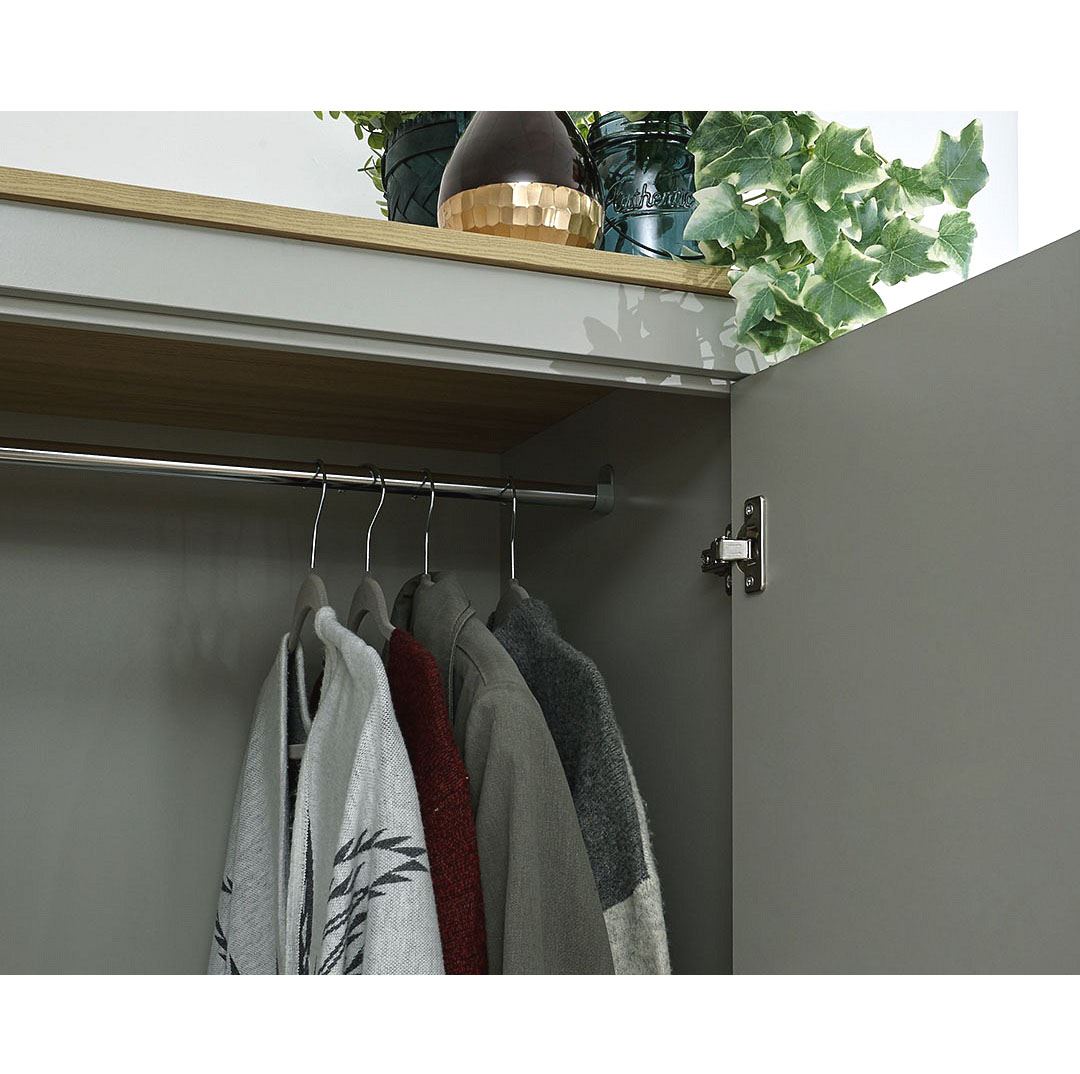 LANCASTER 3 DOOR WARDROBE - GREY