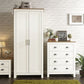 LANCASTER 3 PIECE BEDROOM SET - CREAM