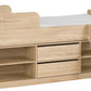 FELIX LOW SLEEPER BED - SONOMA OAK