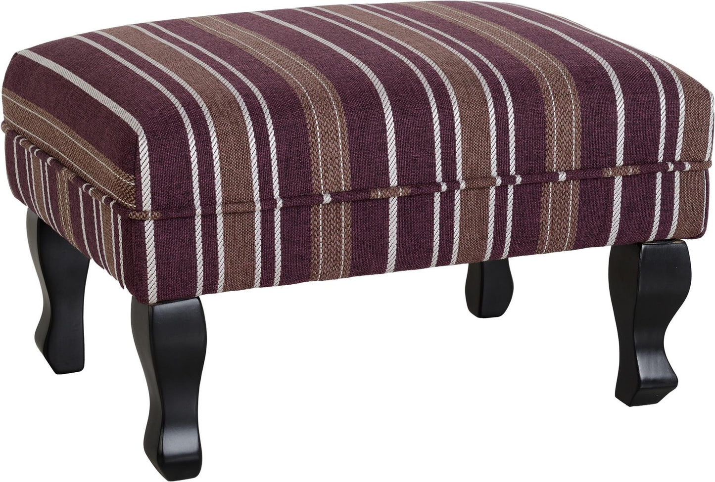 SHERBORNE FOOTSTOOL - BURGANDY