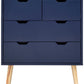 NYBORG 2+2 DRAWER CHEST - NIGHTSHADOW BLUE