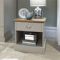 KENDAL 1-DRAWER BEDSIDE TABLE - GREY