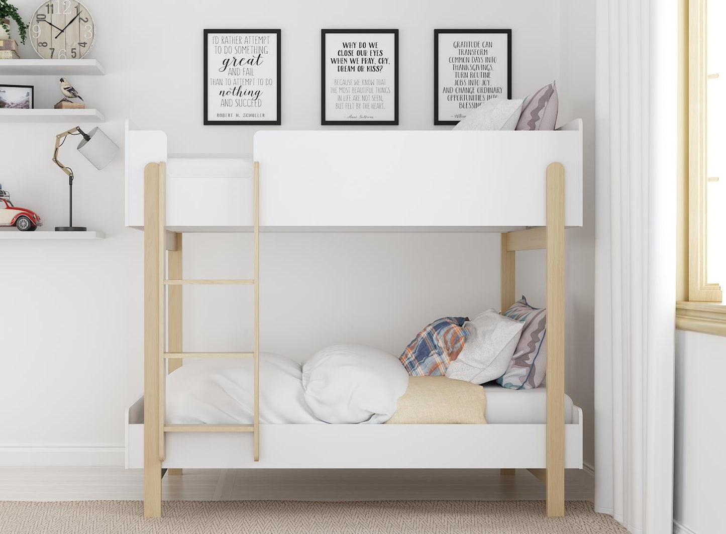 HERO BUNK BED - WHITE