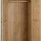 PANAMA 2 DOOR WARDROBE - NATURAL WAX