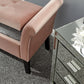 OSBOURNE STORAGE WINDOW SEAT - BLUSH PINK