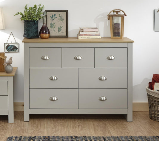 LANCASTER MERCHANT CHEST - GREY