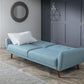 MONZA FABRIC SOFA BED - BLUE