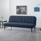 MIRO LINEN FABRIC SOFA BED - BLUE