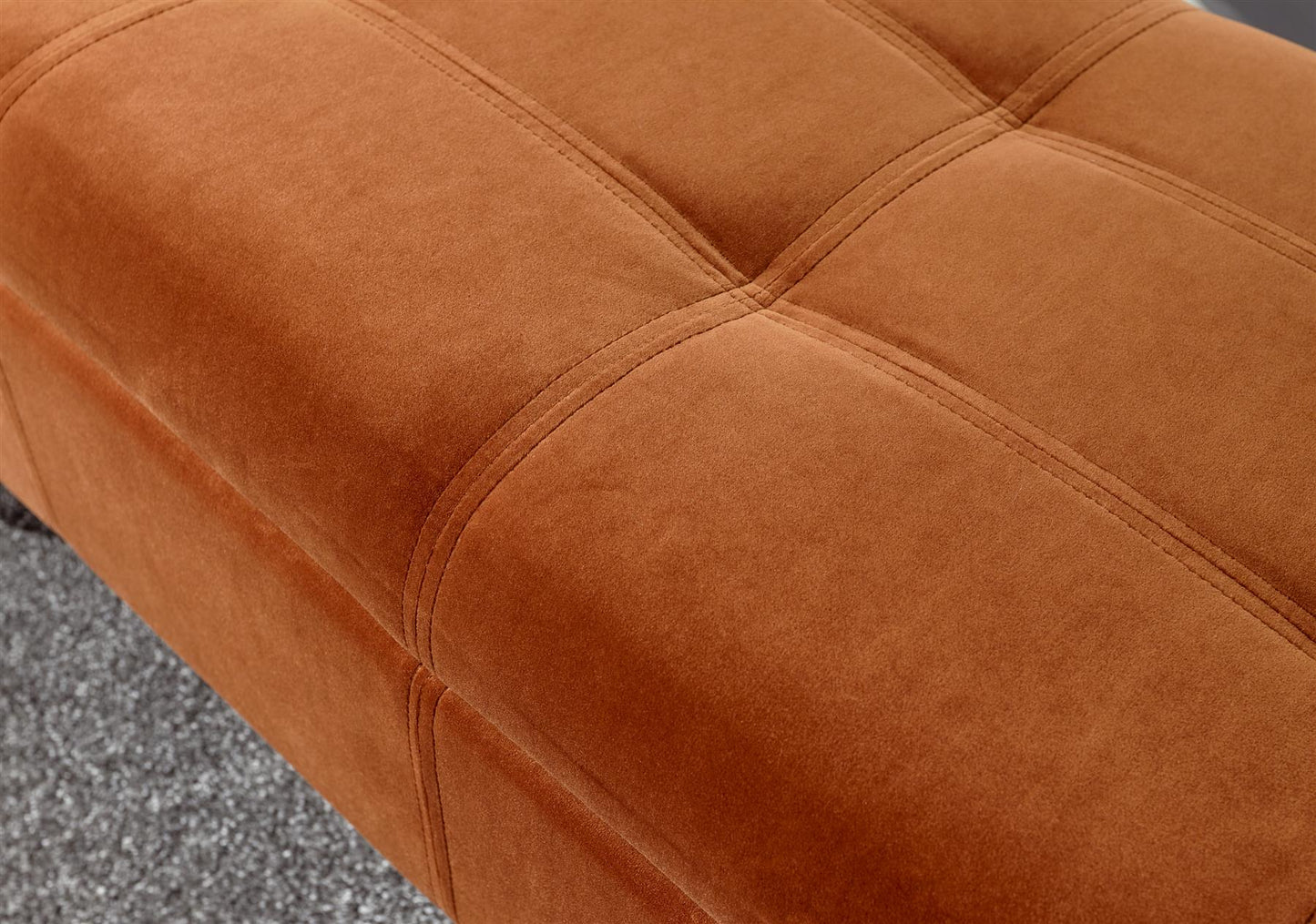 OSBOURNE STORAGE WINDOW SEAT - RUSSET