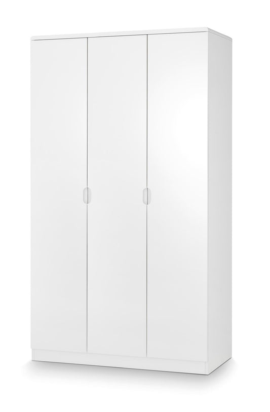 MANHATTAN 3 DOOR WARDROBE - WHITE