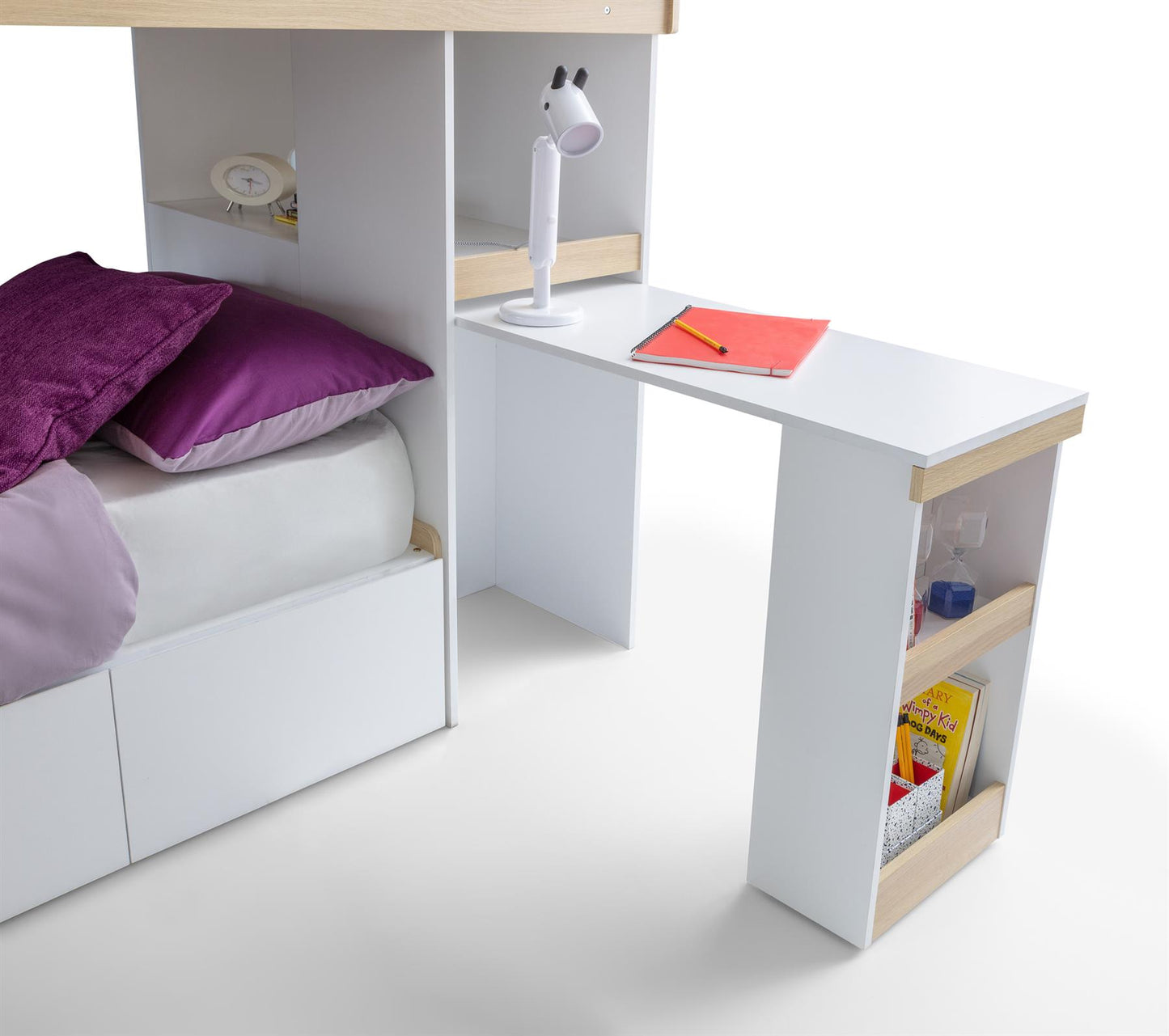 ECLIPSE BUNK BED - WHITE