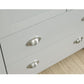 LANCASTER 2+2 DRAWER CHEST - GREY