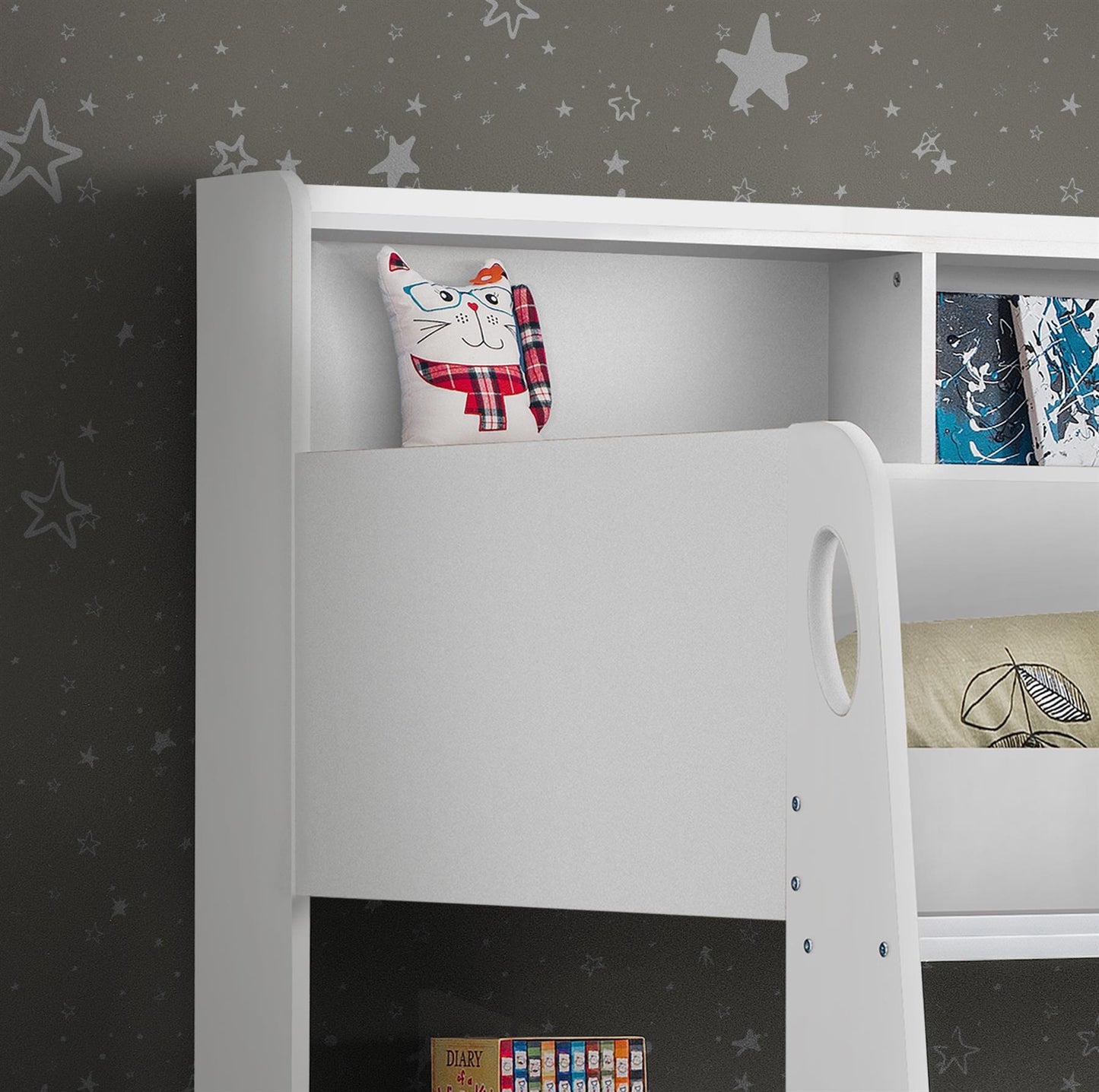 ORION BUNK BED - WHITE