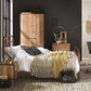 HOXTON 3 PIECE BEDROOM SET - DISTRESSED OAK