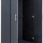 KENDAL 2 DOOR 1 DRAWER WARDROBE - SLATE BLUE