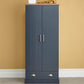 KENDAL 2 DOOR 1 DRAWER WARDROBE - SLATE BLUE