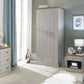 KENDAL 3 PIECE BEDROOM SET - GREY