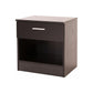 PAIR OF OTTAWA BEDSIDE TABLES - BLACK