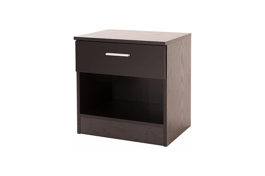 PAIR OF OTTAWA BEDSIDE TABLES - BLACK